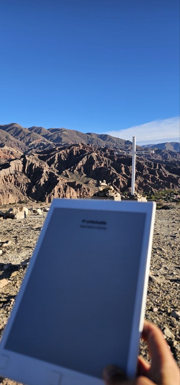 reMarkable at Quebrada de Humahuaca, Argentine Andes